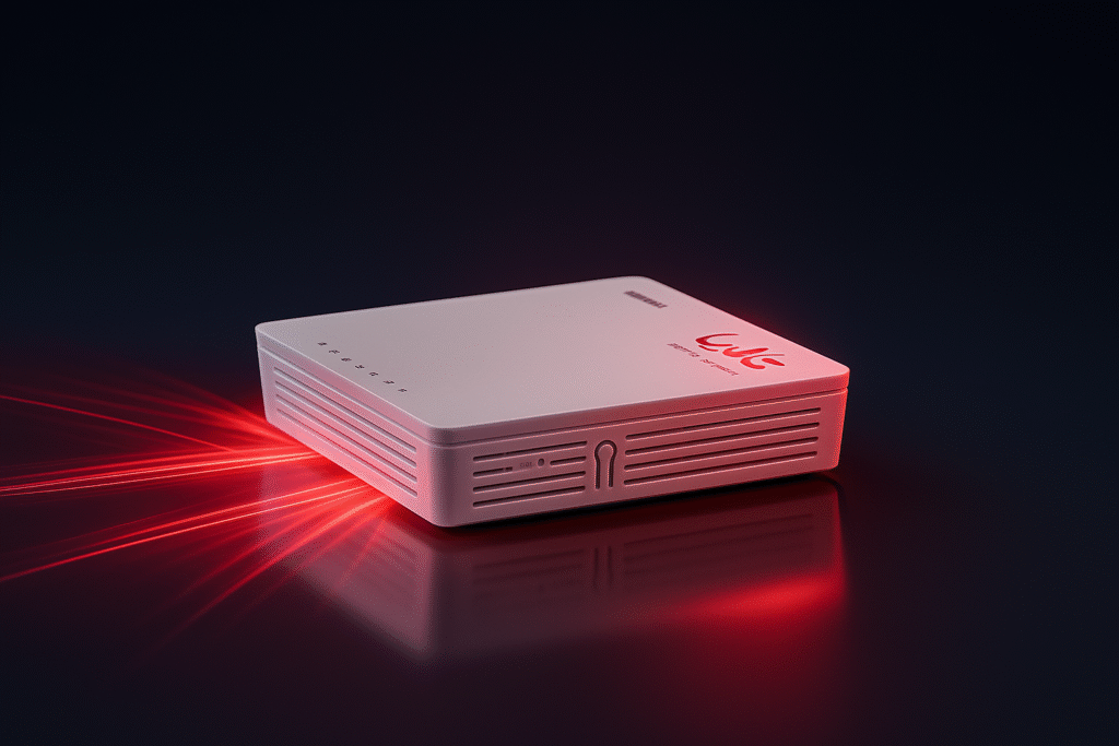 20250929_0828_Futuristic Router Display_remix_01k69x94k0e3dsg5nesg8rrfmr